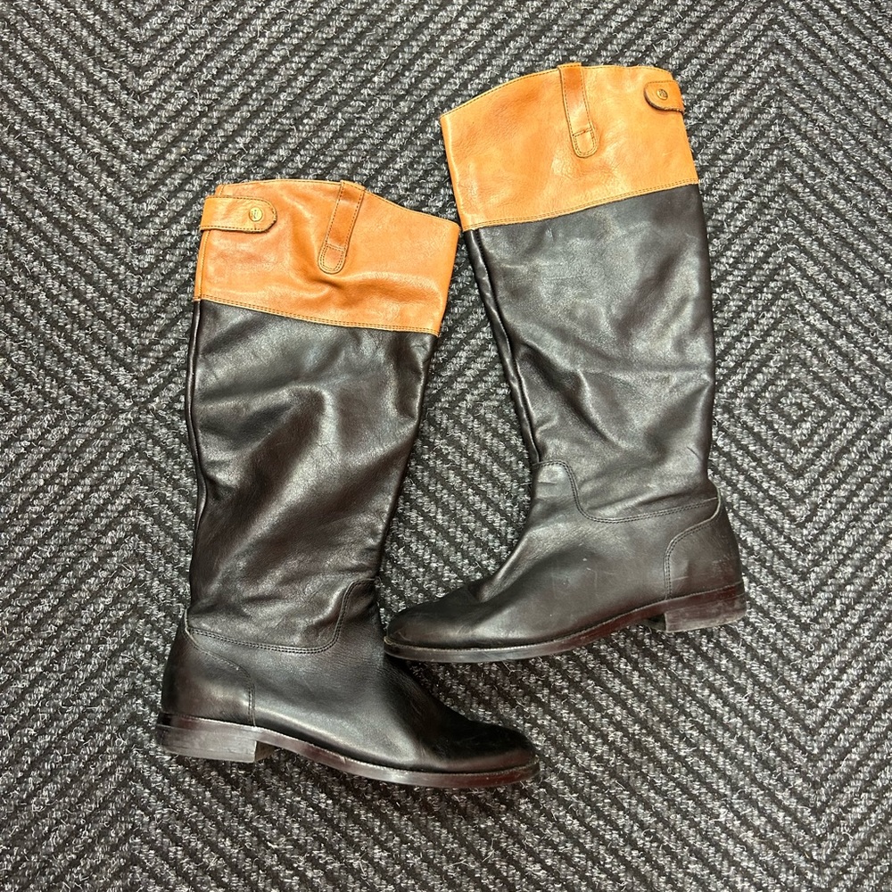 Ralph Lauren leather riding boots